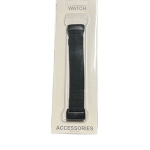 Apple Watch 42MM Adjustable Replacement Band Black Metal NEW